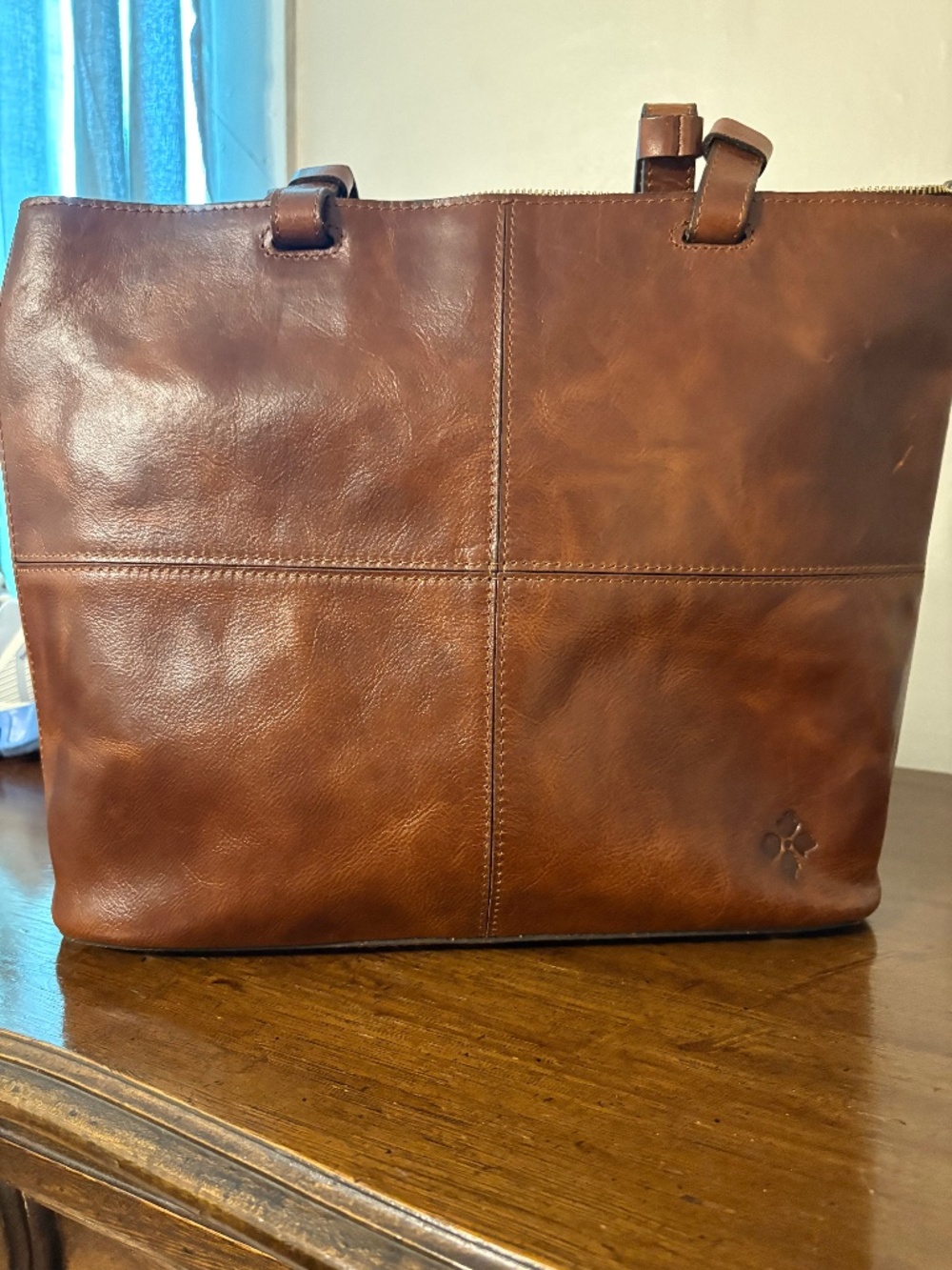 Patricia Nash Leather Tote Bag